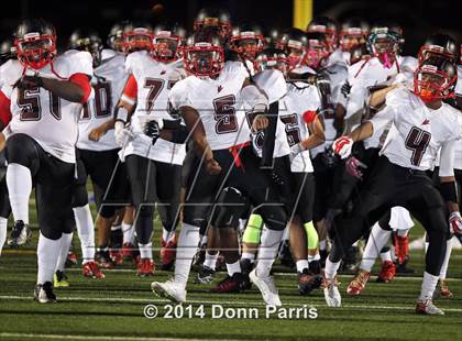 Thumbnail 3 in Pomona vs. San Dimas (CIF SS Mid-Valley Division 2nd Round) photogallery.