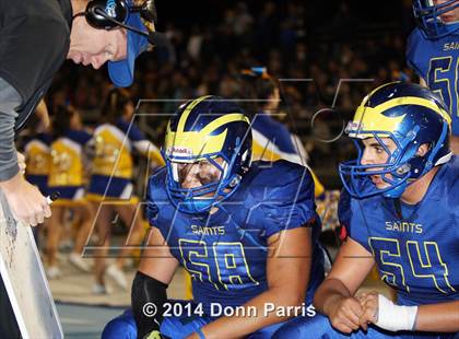 Thumbnail 2 in Pomona vs. San Dimas (CIF SS Mid-Valley Division 2nd Round) photogallery.
