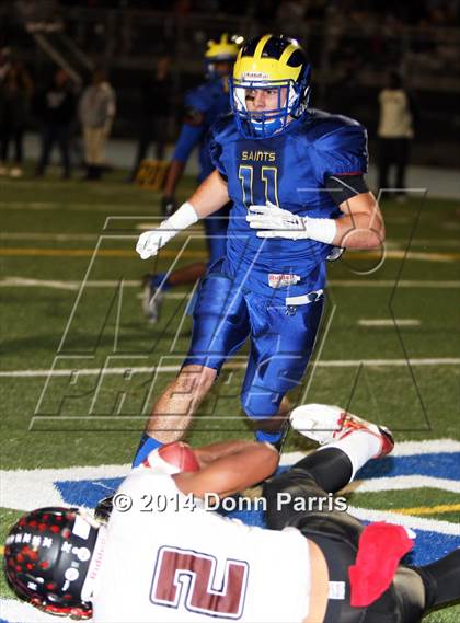 Thumbnail 1 in Pomona vs. San Dimas (CIF SS Mid-Valley Division 2nd Round) photogallery.