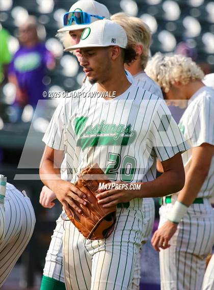 Thumbnail 2 in Overton vs. Collinsville (UIL Baseball 2A D2 Final) photogallery.