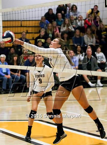 Thumbnail 2 in Bishop O'Dowd vs. Miramonte (CIF NCS D3 2nd Round) photogallery.