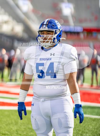 Thumbnail 2 in Skyridge vs. Bingham (UHSAA 6A Semifinal) photogallery.