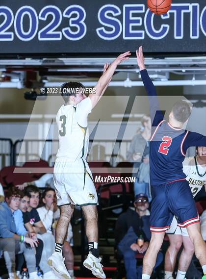 Thumbnail 1 in Hastings vs Byram Hills (Section 1 Class B Semifinal) photogallery.