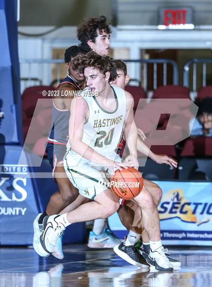Thumbnail 3 in Hastings vs Byram Hills (Section 1 Class B Semifinal) photogallery.