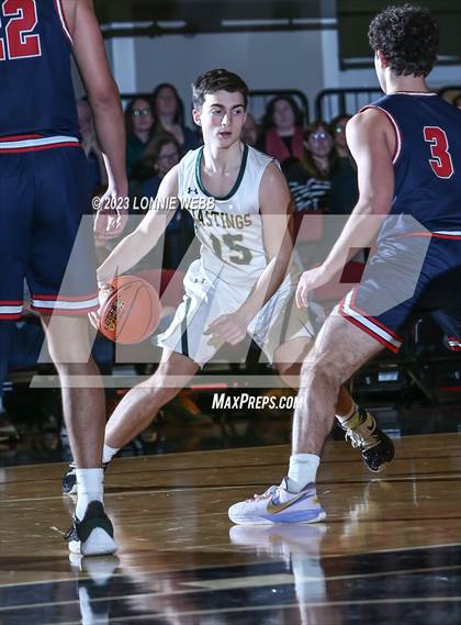 Thumbnail 2 in Hastings vs Byram Hills (Section 1 Class B Semifinal) photogallery.