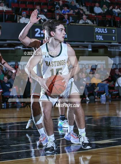 Thumbnail 1 in Hastings vs Byram Hills (Section 1 Class B Semifinal) photogallery.