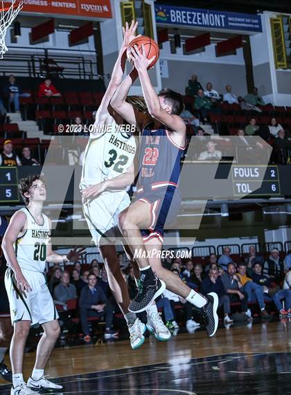 Thumbnail 2 in Hastings vs Byram Hills (Section 1 Class B Semifinal) photogallery.