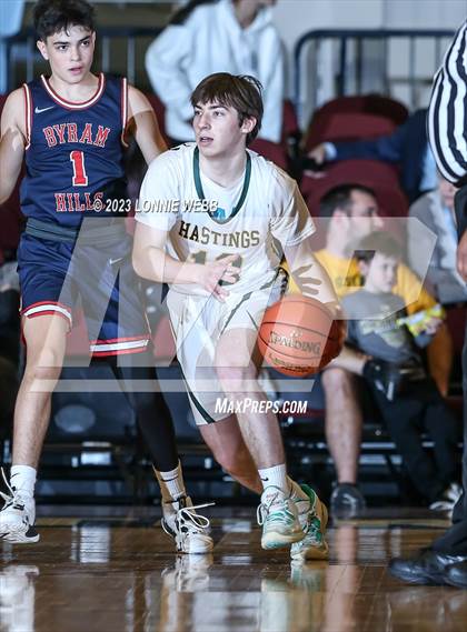 Thumbnail 3 in Hastings vs Byram Hills (Section 1 Class B Semifinal) photogallery.
