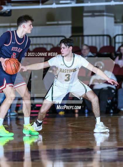 Thumbnail 2 in Hastings vs Byram Hills (Section 1 Class B Semifinal) photogallery.