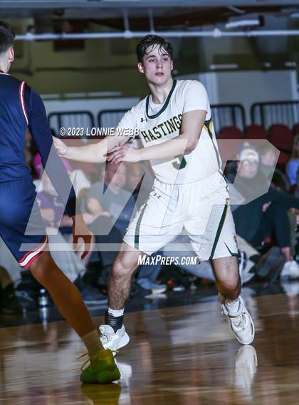Thumbnail 2 in Hastings vs Byram Hills (Section 1 Class B Semifinal) photogallery.