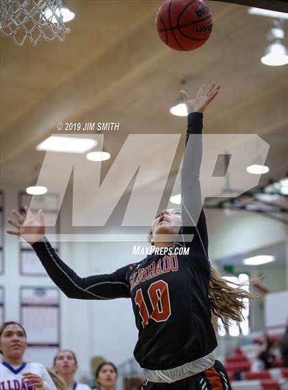 Thumbnail 3 in Eldorado vs. Las Cruces (Joe Armijo Basketball Classic) photogallery.