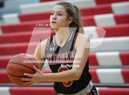 Thumbnail 1 in Eldorado vs. Las Cruces (Joe Armijo Basketball Classic) photogallery.