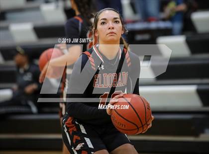 Thumbnail 2 in Eldorado vs. Las Cruces (Joe Armijo Basketball Classic) photogallery.