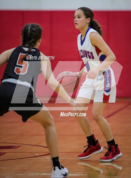 Thumbnail 1 in Eldorado vs. Las Cruces (Joe Armijo Basketball Classic) photogallery.
