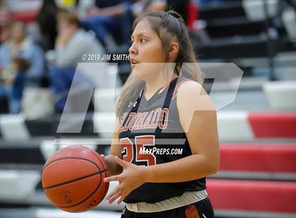 Thumbnail 2 in Eldorado vs. Las Cruces (Joe Armijo Basketball Classic) photogallery.
