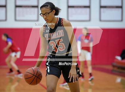 Thumbnail 1 in Eldorado vs. Las Cruces (Joe Armijo Basketball Classic) photogallery.