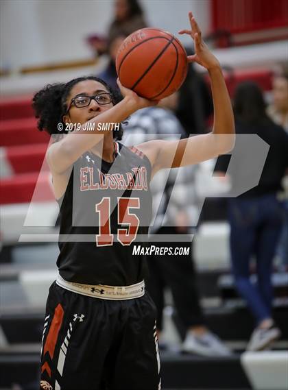 Thumbnail 3 in Eldorado vs. Las Cruces (Joe Armijo Basketball Classic) photogallery.