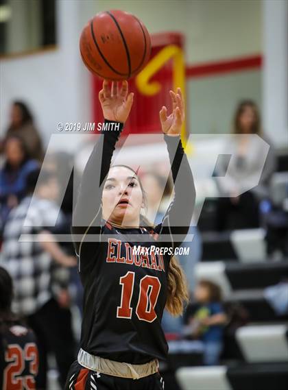 Thumbnail 3 in Eldorado vs. Las Cruces (Joe Armijo Basketball Classic) photogallery.