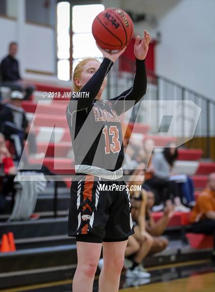 Thumbnail 1 in Eldorado vs. Las Cruces (Joe Armijo Basketball Classic) photogallery.
