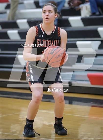 Thumbnail 2 in Eldorado vs. Las Cruces (Joe Armijo Basketball Classic) photogallery.