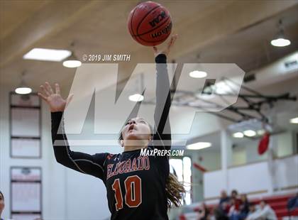 Thumbnail 2 in Eldorado vs. Las Cruces (Joe Armijo Basketball Classic) photogallery.