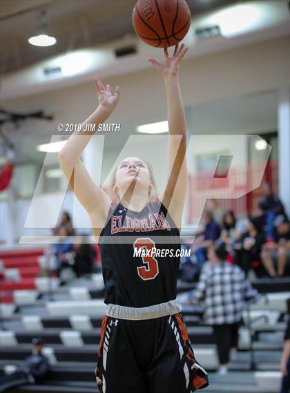 Thumbnail 1 in Eldorado vs. Las Cruces (Joe Armijo Basketball Classic) photogallery.
