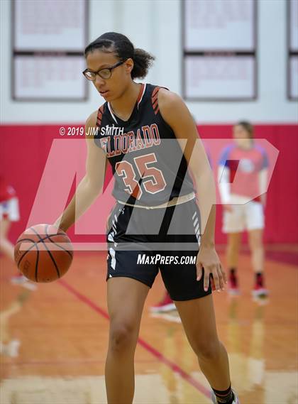 Thumbnail 2 in Eldorado vs. Las Cruces (Joe Armijo Basketball Classic) photogallery.