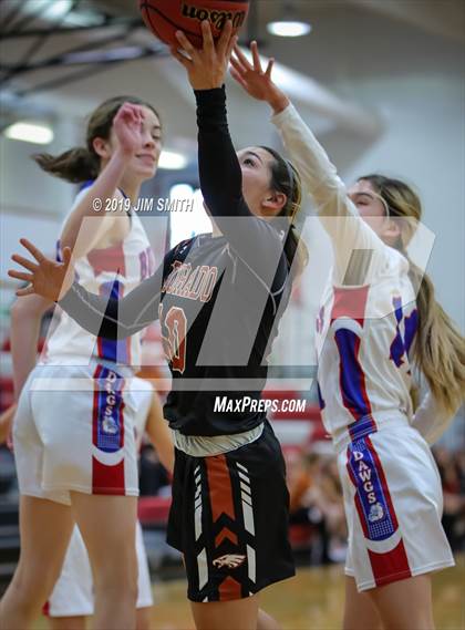 Thumbnail 2 in Eldorado vs. Las Cruces (Joe Armijo Basketball Classic) photogallery.