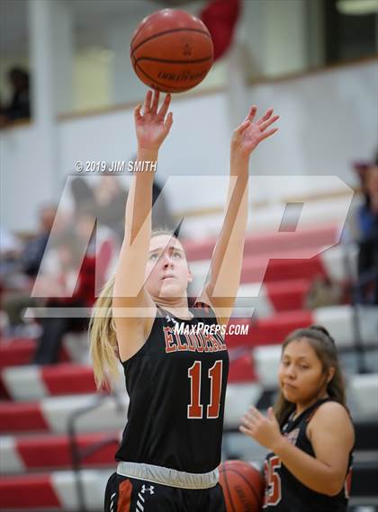 Thumbnail 2 in Eldorado vs. Las Cruces (Joe Armijo Basketball Classic) photogallery.