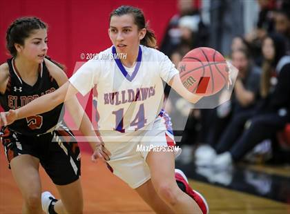 Thumbnail 1 in Eldorado vs. Las Cruces (Joe Armijo Basketball Classic) photogallery.