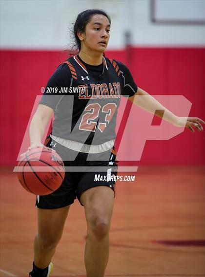 Thumbnail 3 in Eldorado vs. Las Cruces (Joe Armijo Basketball Classic) photogallery.