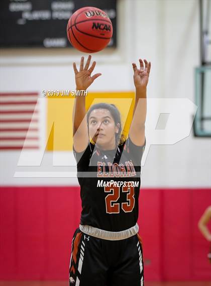 Thumbnail 3 in Eldorado vs. Las Cruces (Joe Armijo Basketball Classic) photogallery.