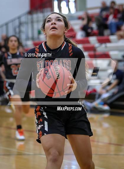 Thumbnail 3 in Eldorado vs. Las Cruces (Joe Armijo Basketball Classic) photogallery.