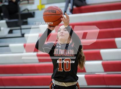 Thumbnail 2 in Eldorado vs. Las Cruces (Joe Armijo Basketball Classic) photogallery.