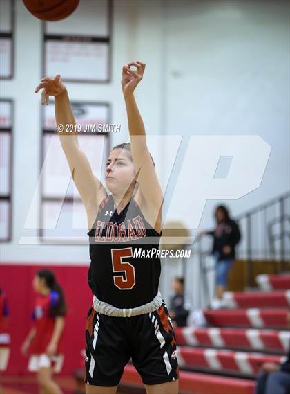 Thumbnail 1 in Eldorado vs. Las Cruces (Joe Armijo Basketball Classic) photogallery.