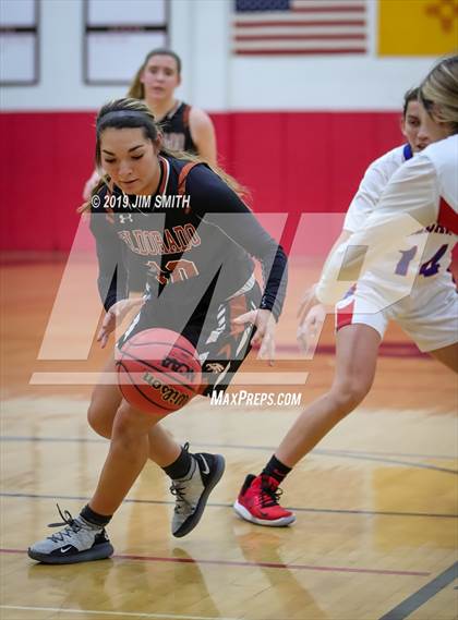 Thumbnail 3 in Eldorado vs. Las Cruces (Joe Armijo Basketball Classic) photogallery.