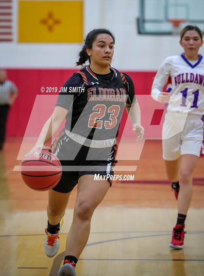 Thumbnail 2 in Eldorado vs. Las Cruces (Joe Armijo Basketball Classic) photogallery.