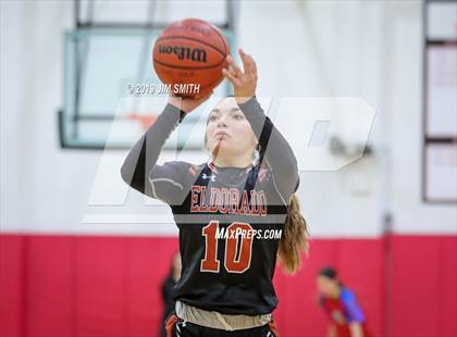 Thumbnail 2 in Eldorado vs. Las Cruces (Joe Armijo Basketball Classic) photogallery.