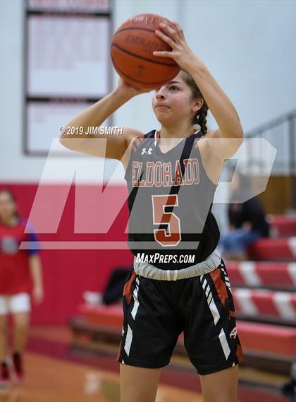 Thumbnail 2 in Eldorado vs. Las Cruces (Joe Armijo Basketball Classic) photogallery.