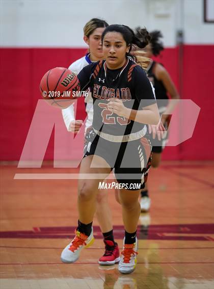 Thumbnail 2 in Eldorado vs. Las Cruces (Joe Armijo Basketball Classic) photogallery.