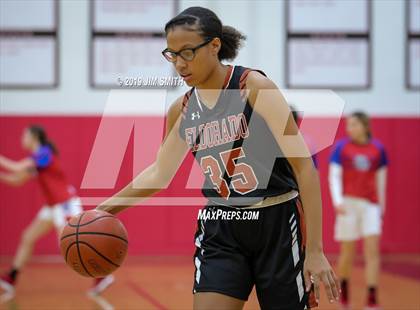 Thumbnail 3 in Eldorado vs. Las Cruces (Joe Armijo Basketball Classic) photogallery.
