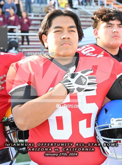 Thumbnail 1 in 1st  Annual Offertunity All-Star Bowl (Arizona vs. California) photogallery.