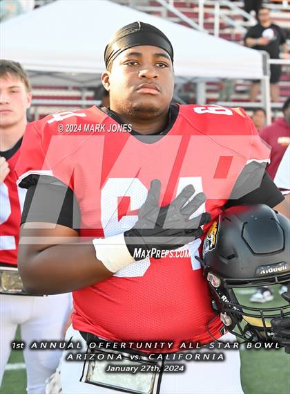 Thumbnail 1 in 1st  Annual Offertunity All-Star Bowl (Arizona vs. California) photogallery.