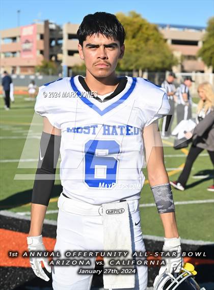 Thumbnail 3 in 1st  Annual Offertunity All-Star Bowl (Arizona vs. California) photogallery.
