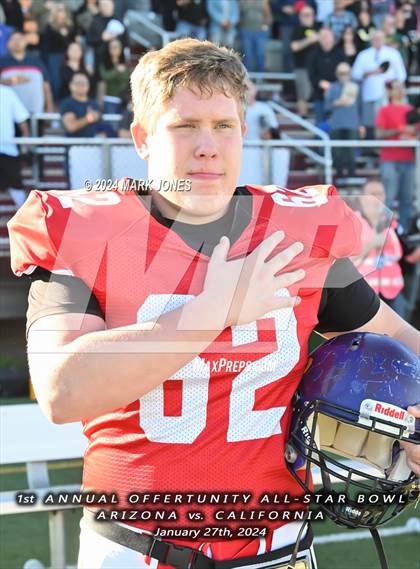 Thumbnail 2 in 1st  Annual Offertunity All-Star Bowl (Arizona vs. California) photogallery.