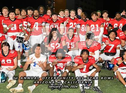 Thumbnail 1 in 1st  Annual Offertunity All-Star Bowl (Arizona vs. California) photogallery.