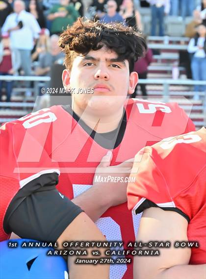 Thumbnail 1 in 1st  Annual Offertunity All-Star Bowl (Arizona vs. California) photogallery.