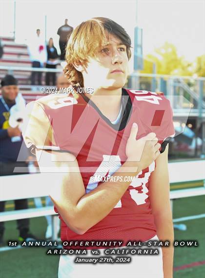 Thumbnail 1 in 1st  Annual Offertunity All-Star Bowl (Arizona vs. California) photogallery.