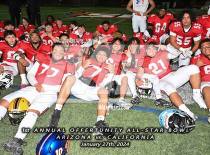 Thumbnail 1 in 1st  Annual Offertunity All-Star Bowl (Arizona vs. California) photogallery.