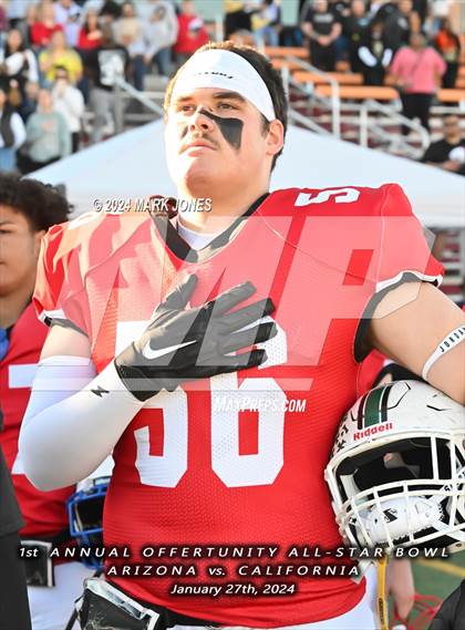 Thumbnail 2 in 1st  Annual Offertunity All-Star Bowl (Arizona vs. California) photogallery.